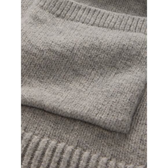 Gap Cashsoft Pocket Cardigan Gray Taupe Size Medium Blogger Favorite EUC - Picture 4 of 9